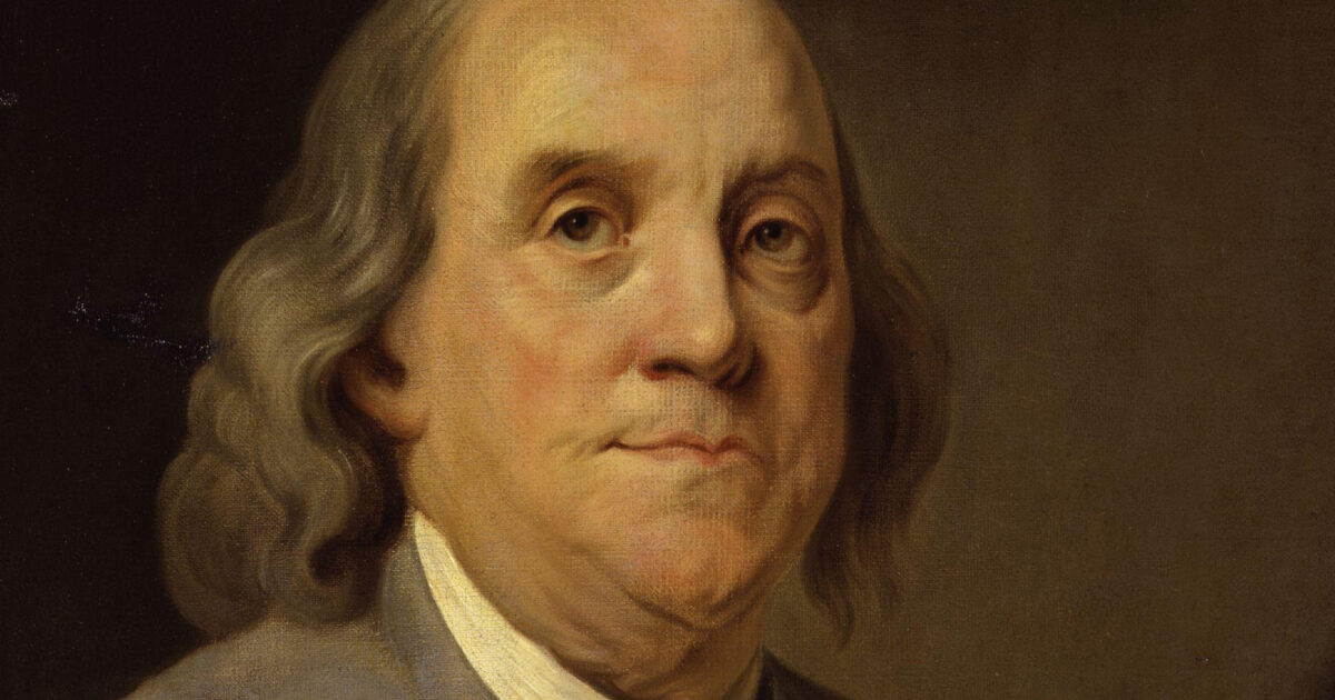Benjamin Franklin The Poetry Foundation