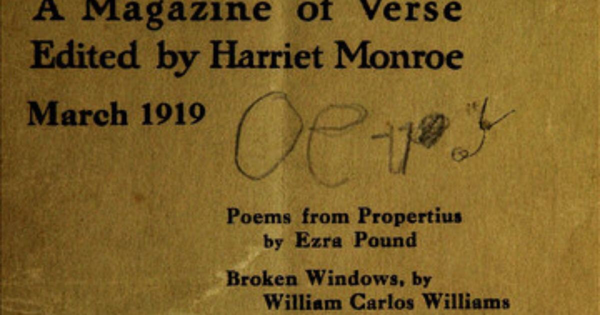 March 1919 | The Poetry Foundation