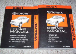 2001 TOYOTA TACOMA SERVICE MANUAL PDF visual data 5