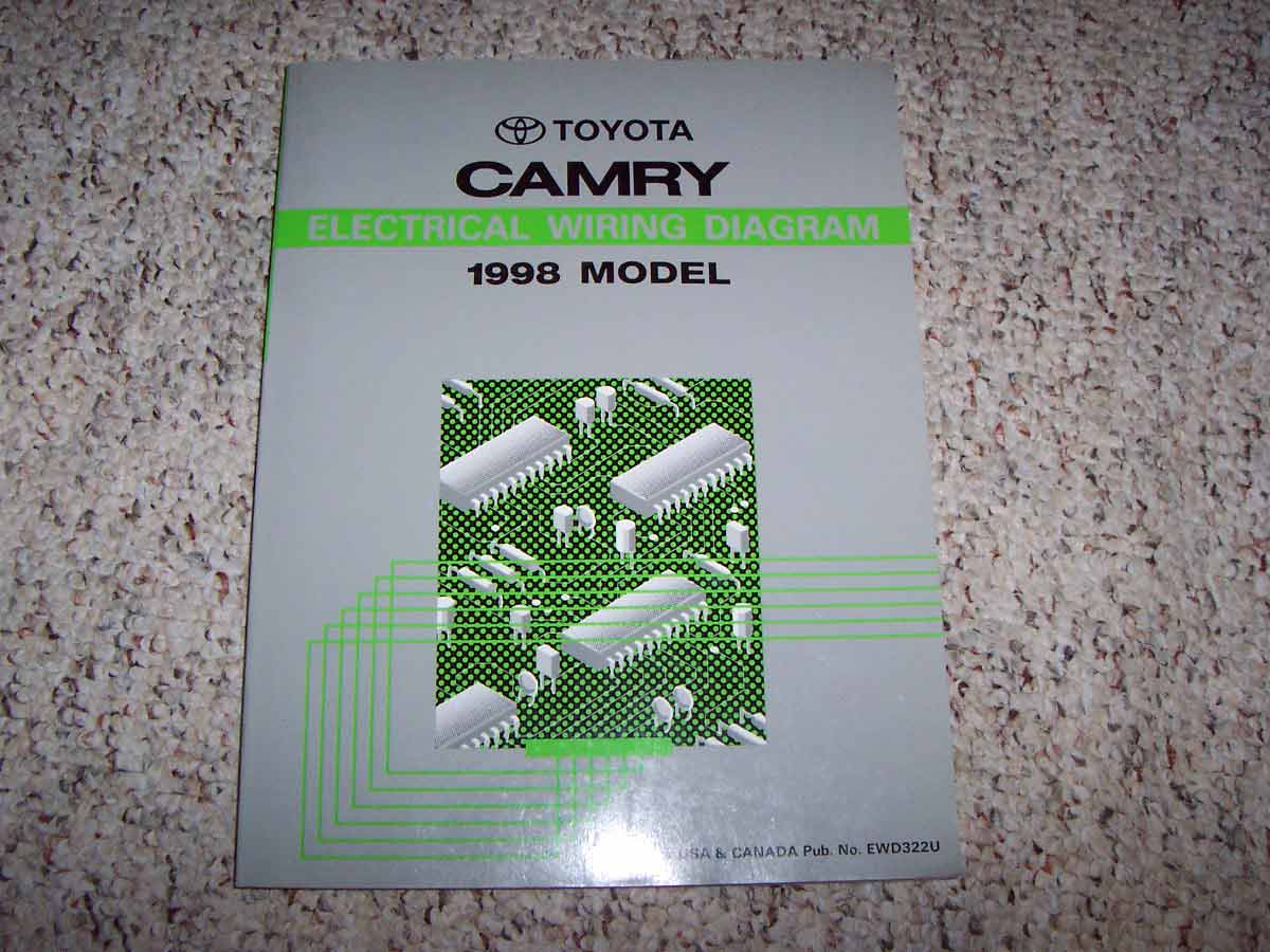 1998 Toyota Camry Electrical Wiring Diagram Manual