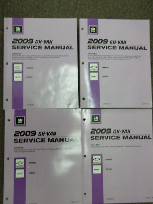 2009 Chevrolet Express Service Manual