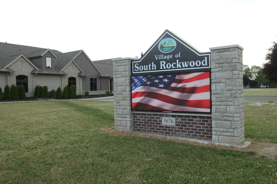 Village of South Rockwood LED display