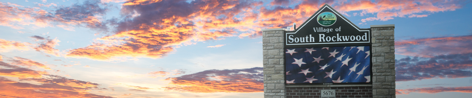 Village of South Rockwood banner