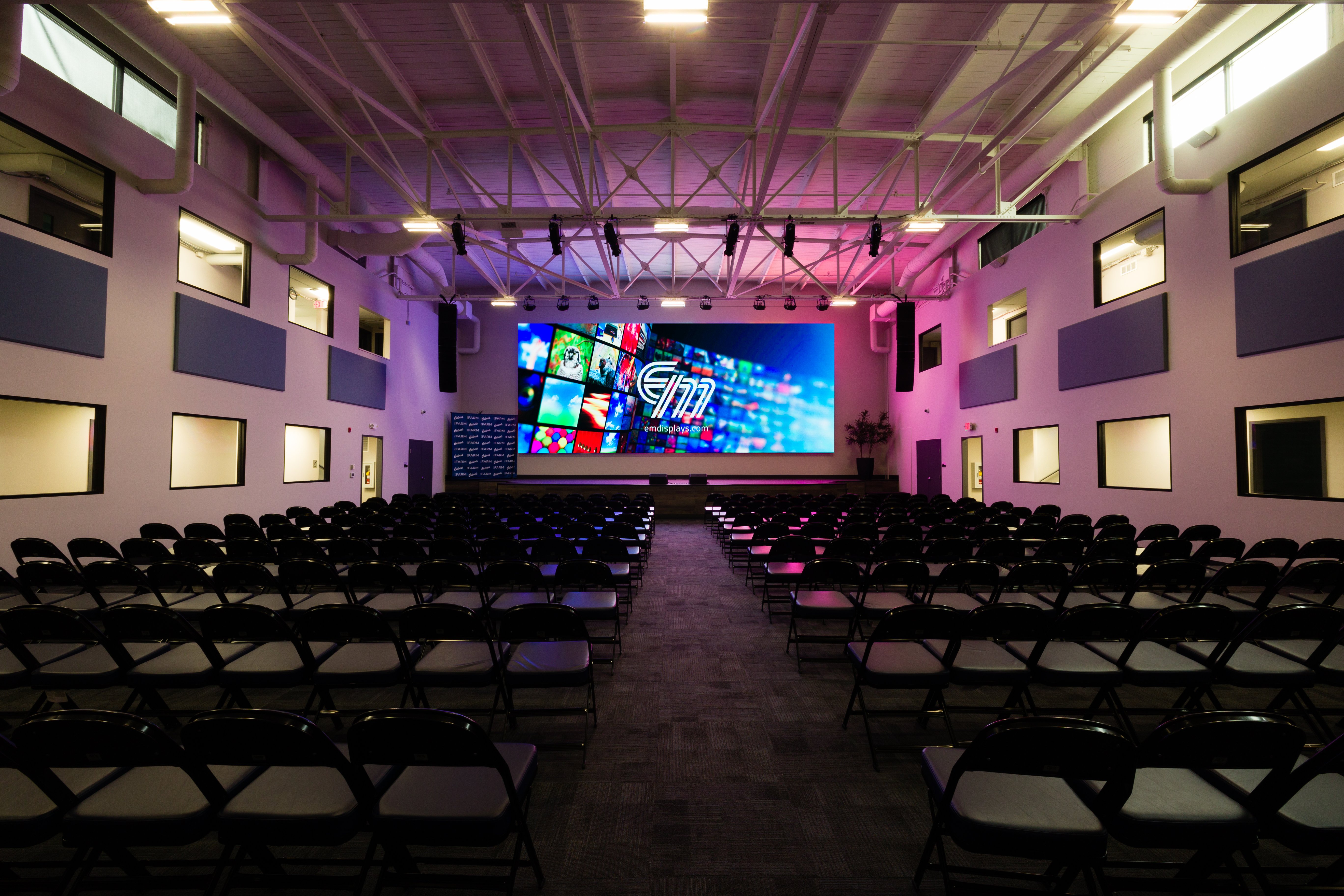 Meyer indoor video wall