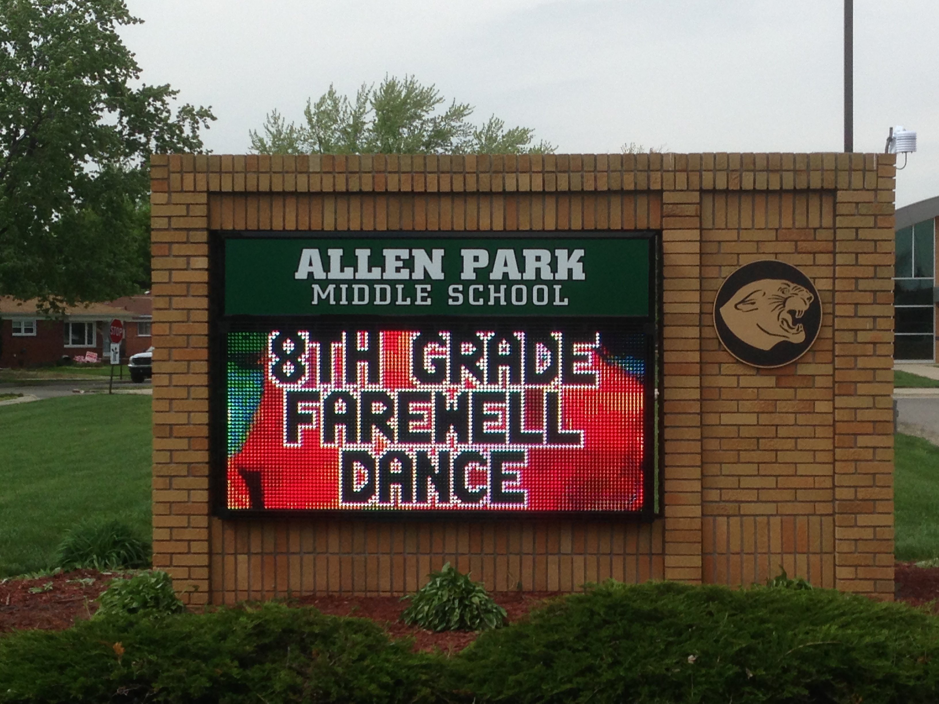 Allen Park LED display