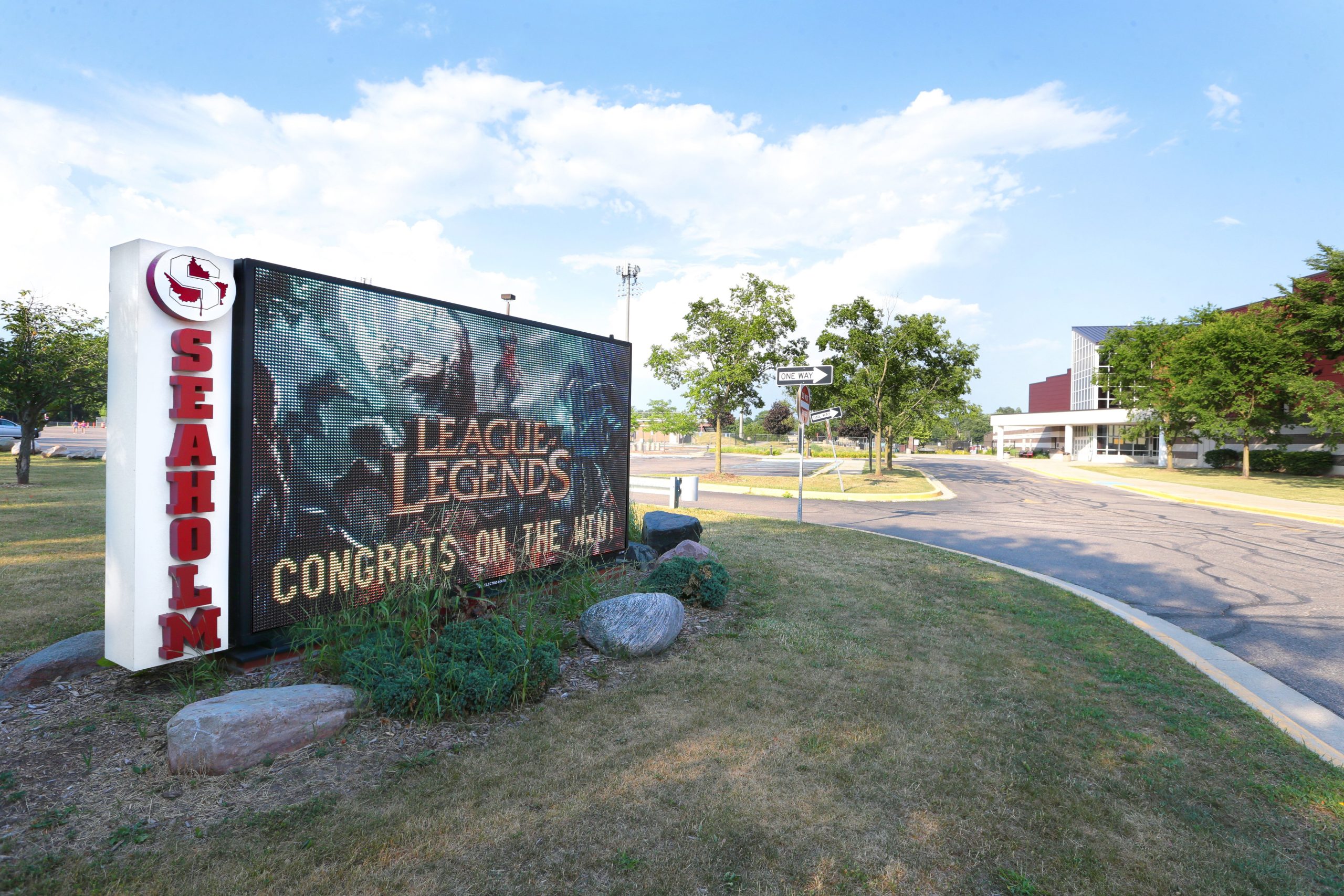 Seaholm HS LED Display