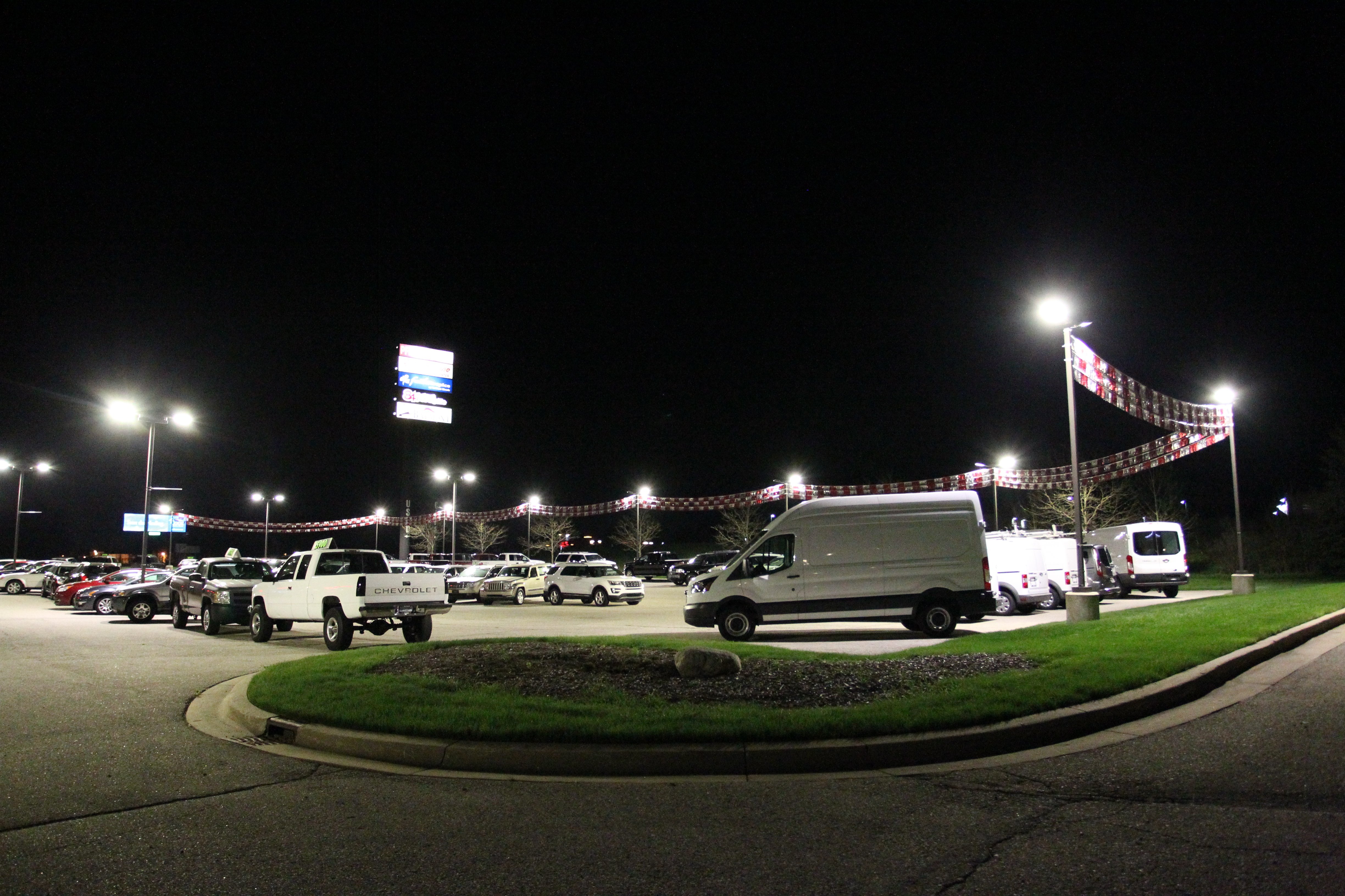 parking lot led lights