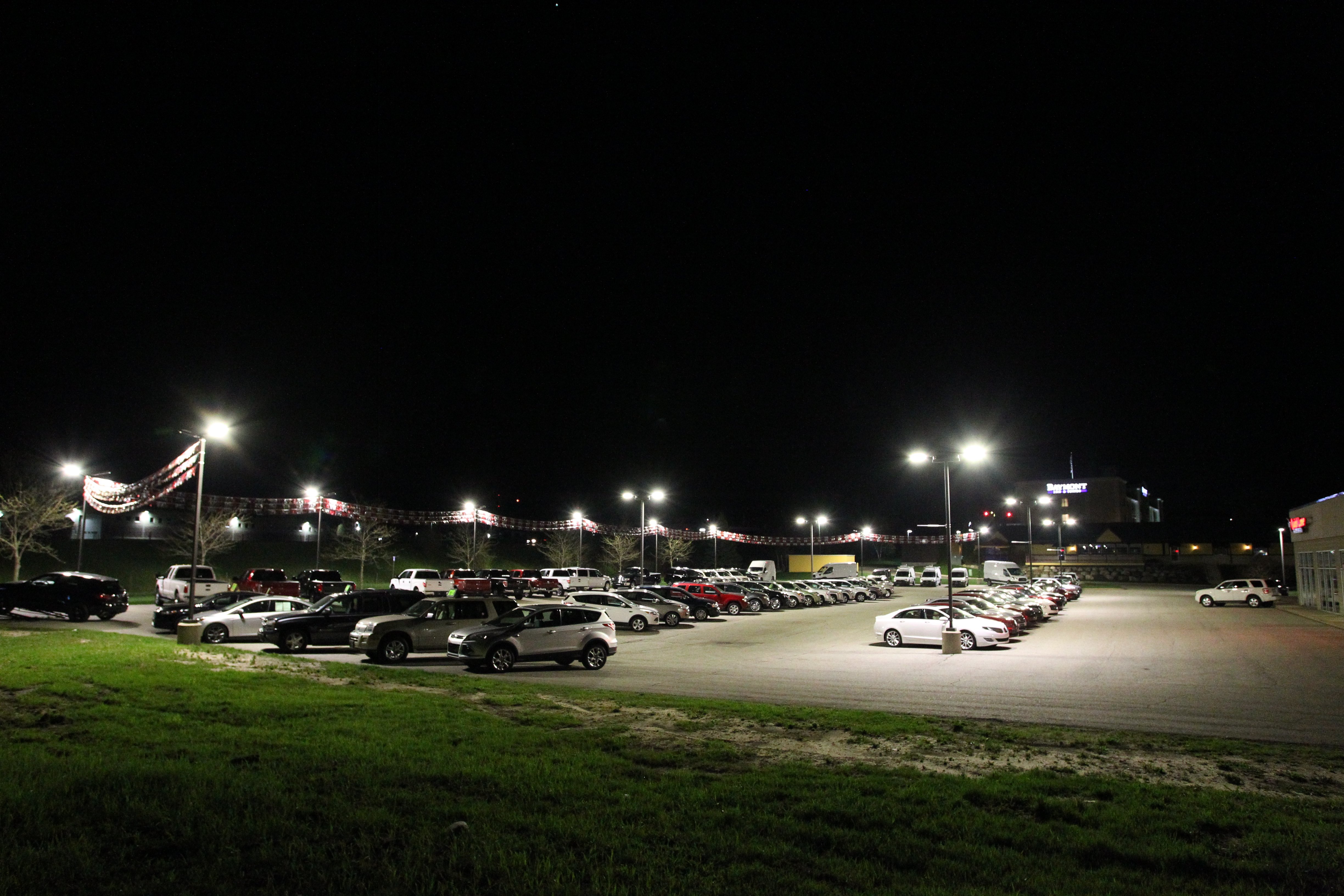 parking lot LED lighting
