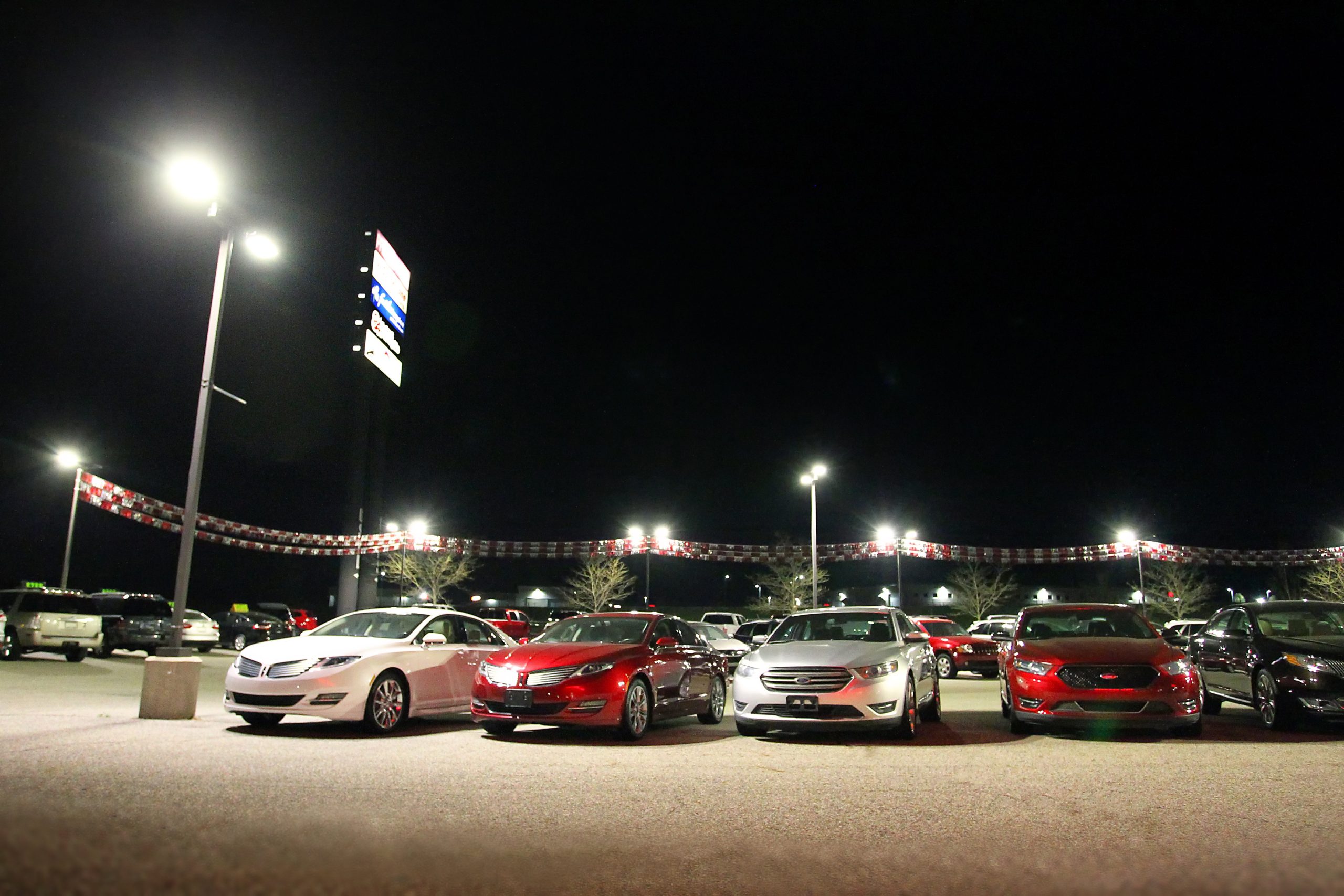 car dealership led outdoor lighting