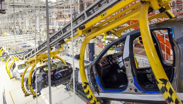 Automotive plant LED lighting