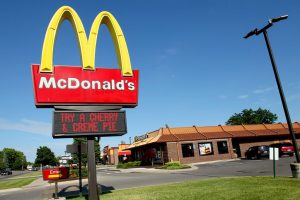 McDonalds LED Display