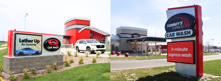 tommys side by side led displays