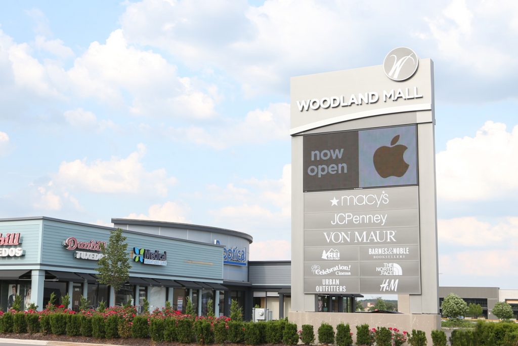 Woodland Mall LED Display