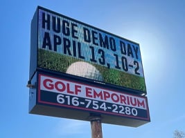 golf emporium outdoor led display