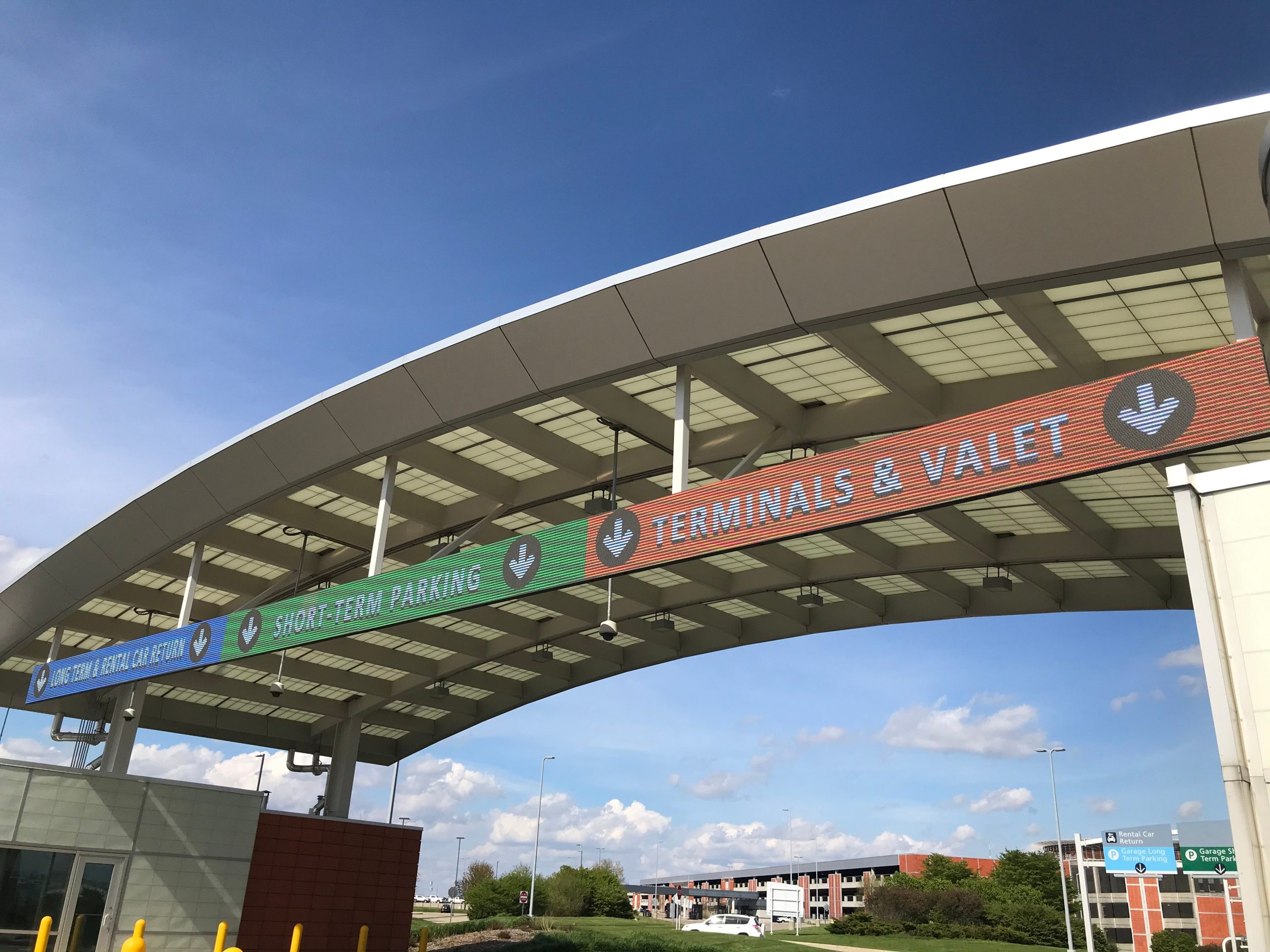 Gerald Ford LED display entrance