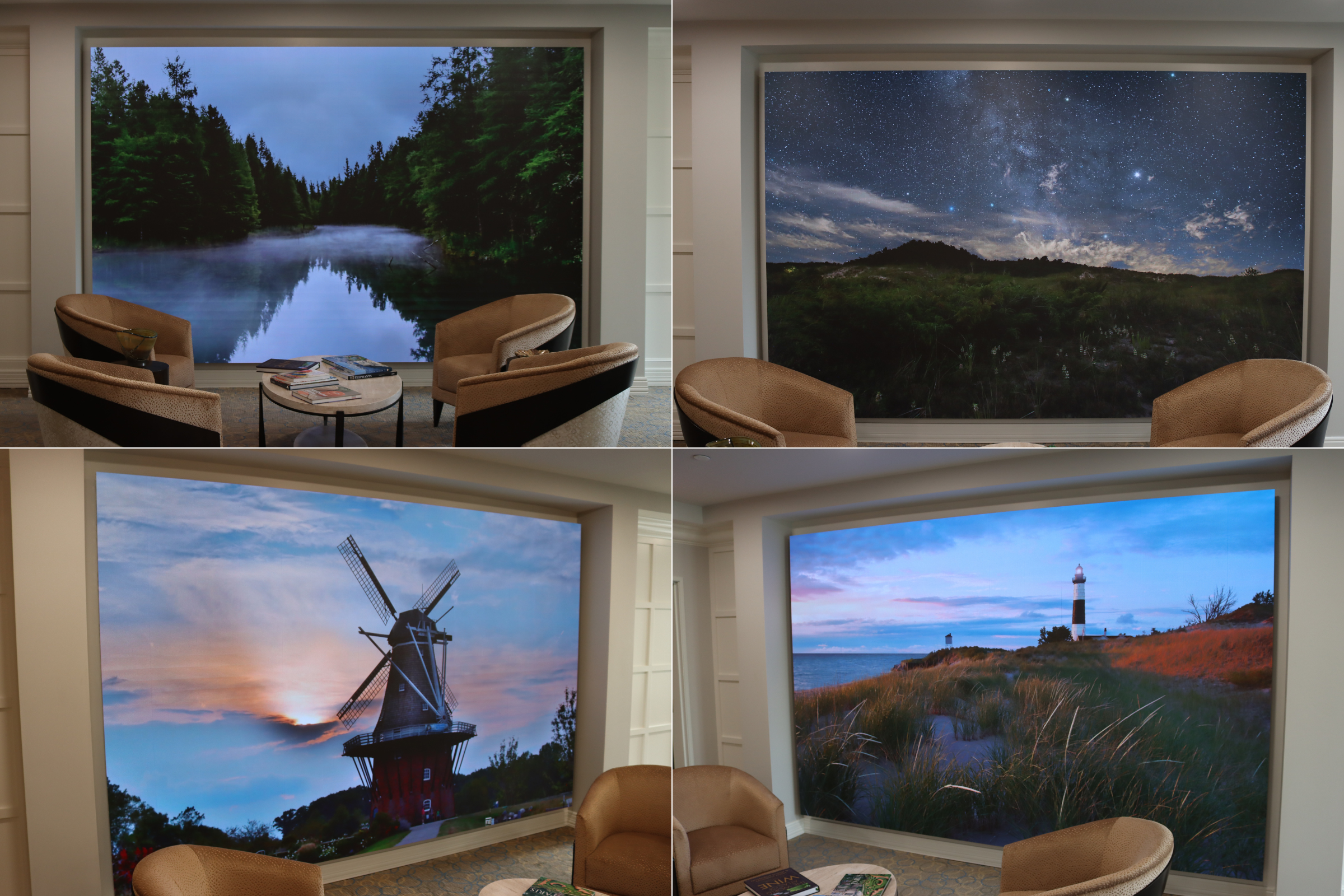 Beacon Hill Indoor Video Wall