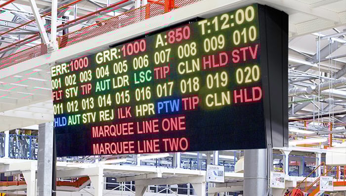 mass notification led display