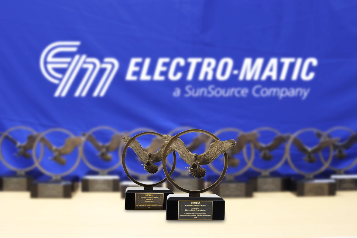 Electro-Matic Siemens Bronze Eagle Award