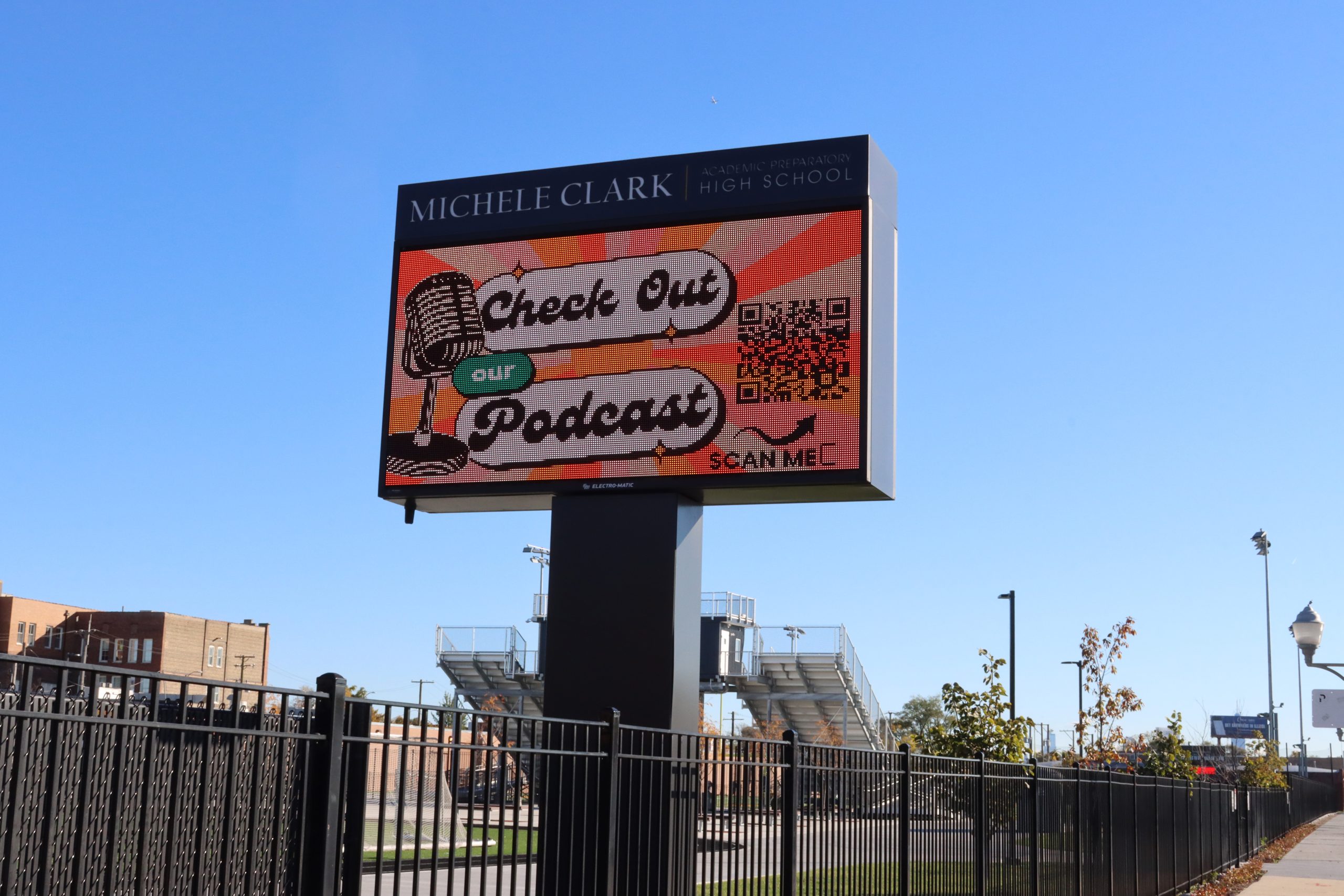 Michele Clark High School-Check out Podcast