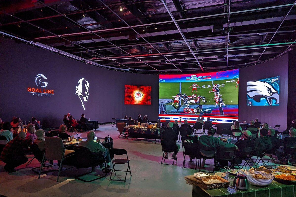 Goal Line corporate event