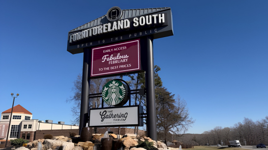 furnitureland south led display