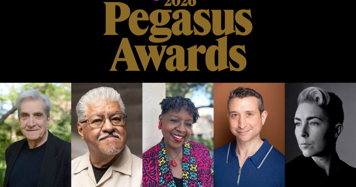 2026 Pegasus Awards Celebrate Poetry’s Range