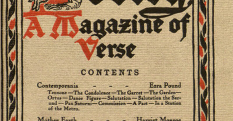 April 1913 | The Poetry Foundation