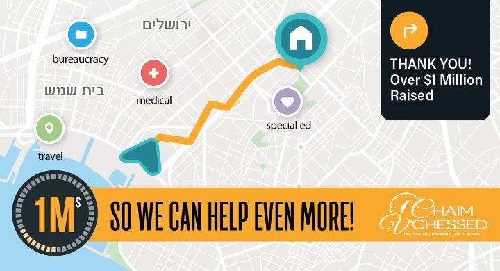 Chaim V'Chessed - Help us help you navigate Israel