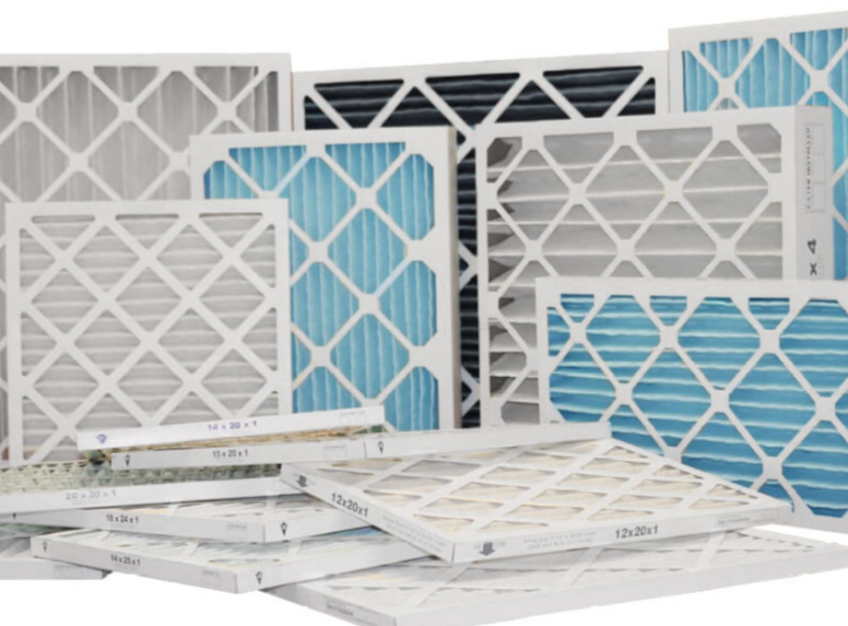 different air filter sizes and types