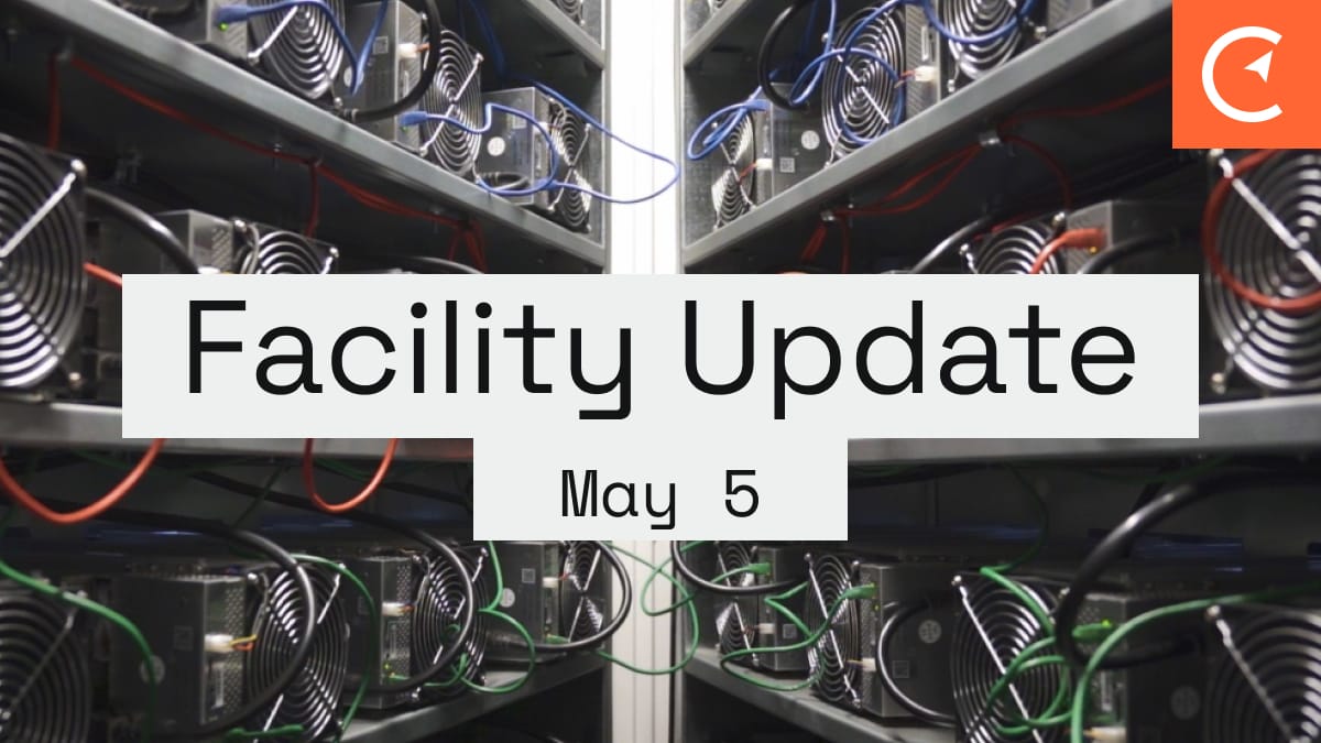 Compass Mining Facility Update: May 5