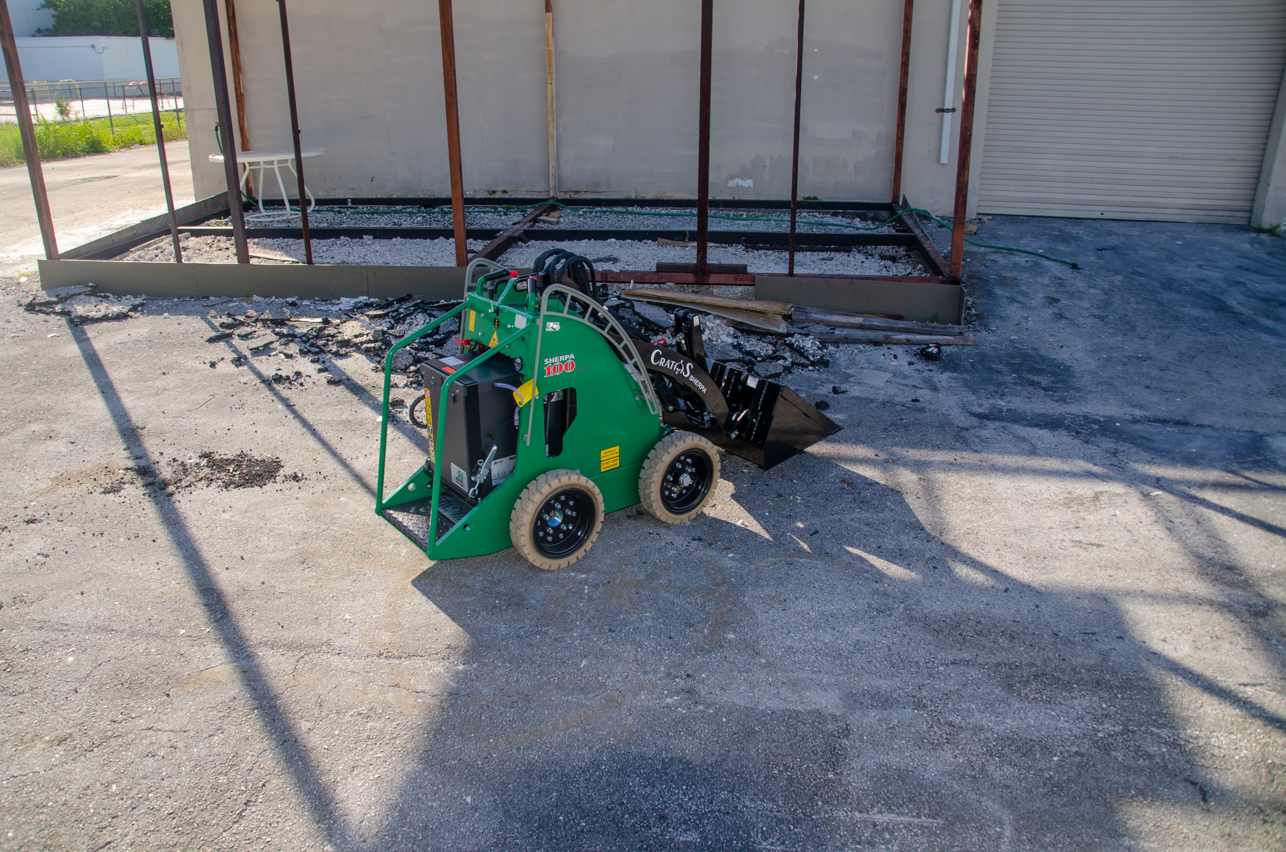 Battery-Powered Mini Skid Steer