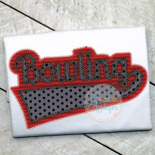 Bowling applique  creative appliques Bowling applique  creative appliques