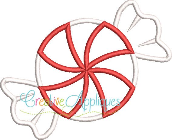 peppermint candy applique creative appliques