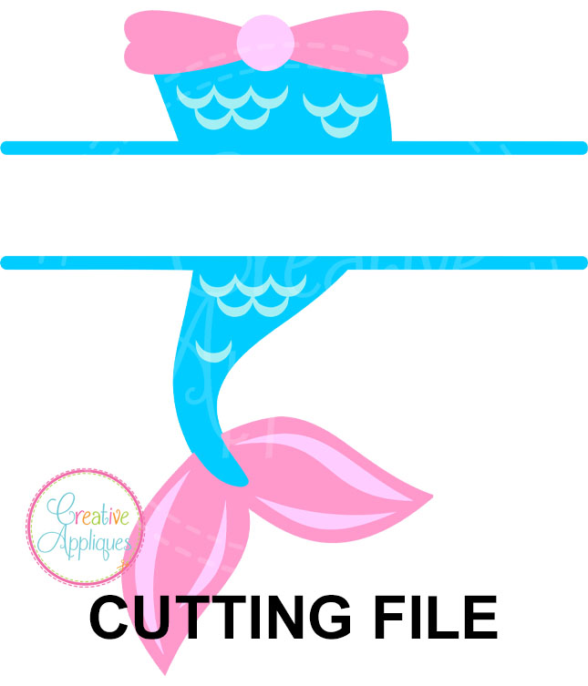 Free Free 298 Mermaid Tail With Name Svg SVG PNG EPS DXF File