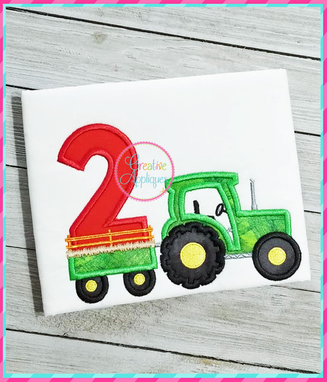 Tractor 2 Applique Creative Appliques