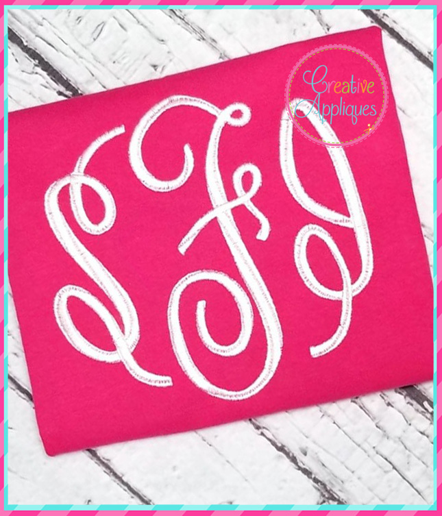 Elegant circle monogram embroidery fontlarge  creative appliques Elegant circle monogram embroidery fontlarge  creative appliques