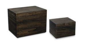 Mocha Poplar cremation urns