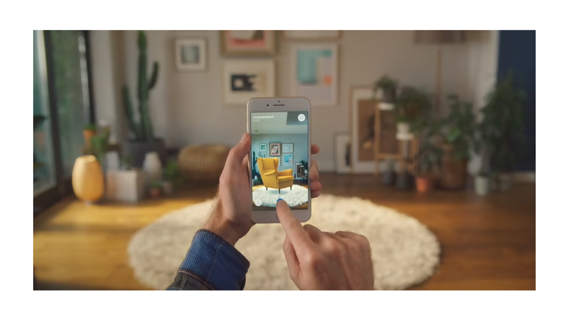 Ikea's AR (Augmented Reality) app