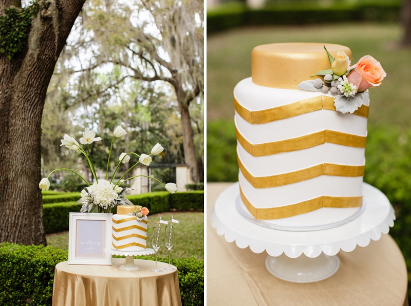 Fresh Southern Peach and Gold Wedding Inspiration  Every 