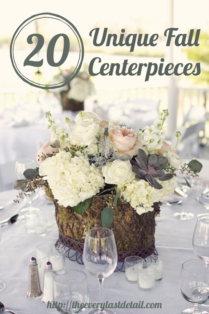 20 Unique Fall Centerpiece Ideas Every Last Detail