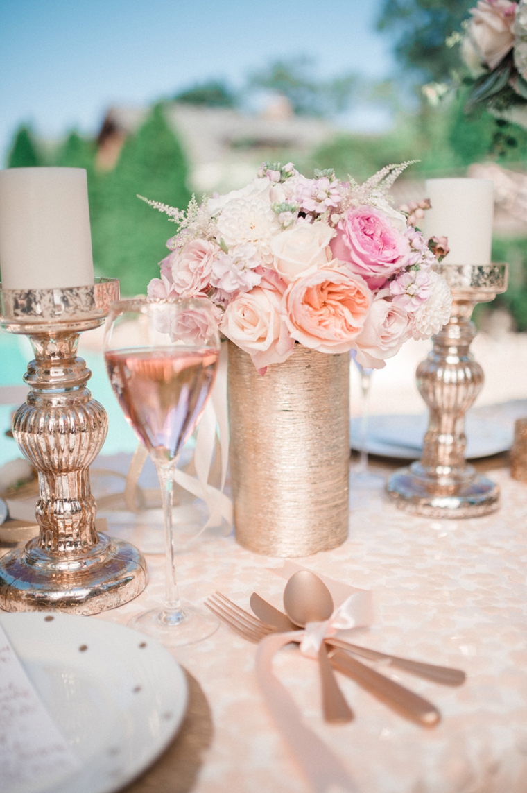 Blush and Gold Wedding Inspiration Every Last Detail