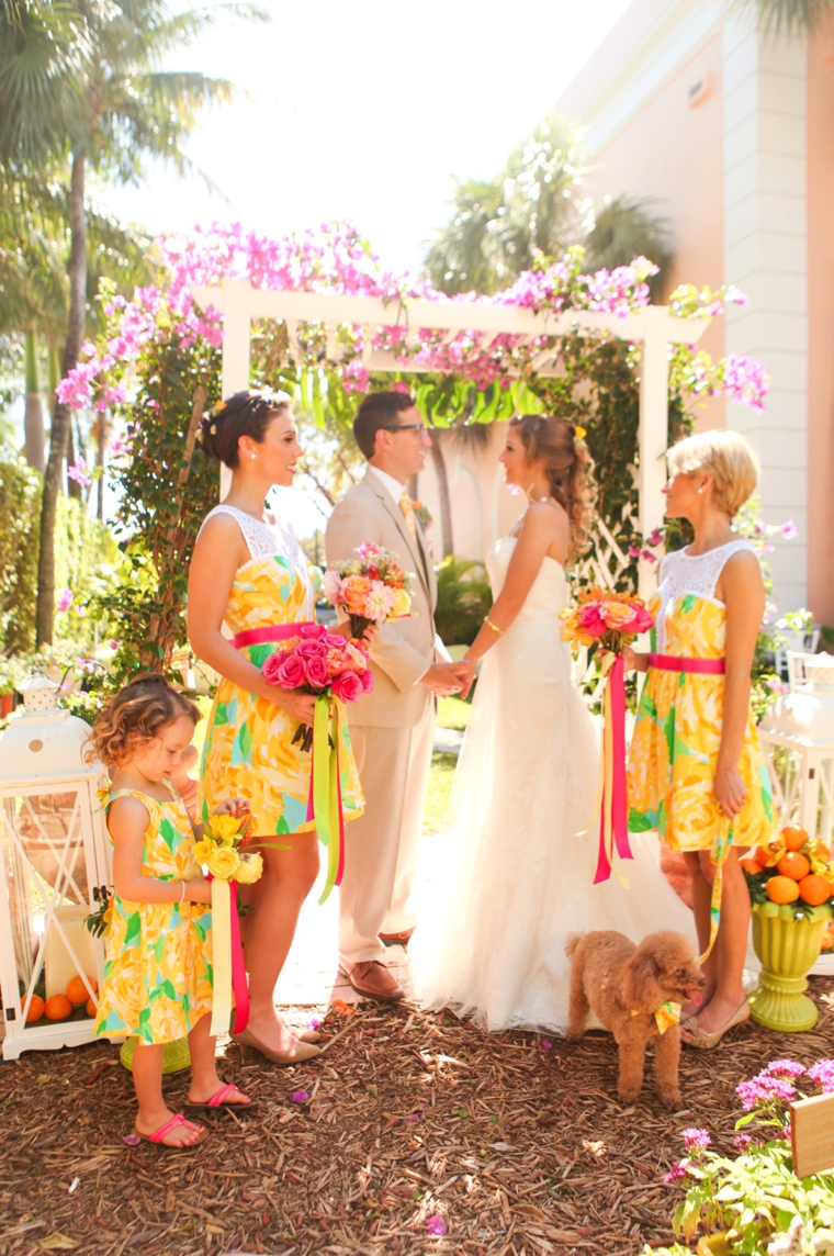 Fun &amp; Colorful Lilly Pulitzer Wedding Ideas Every Last
