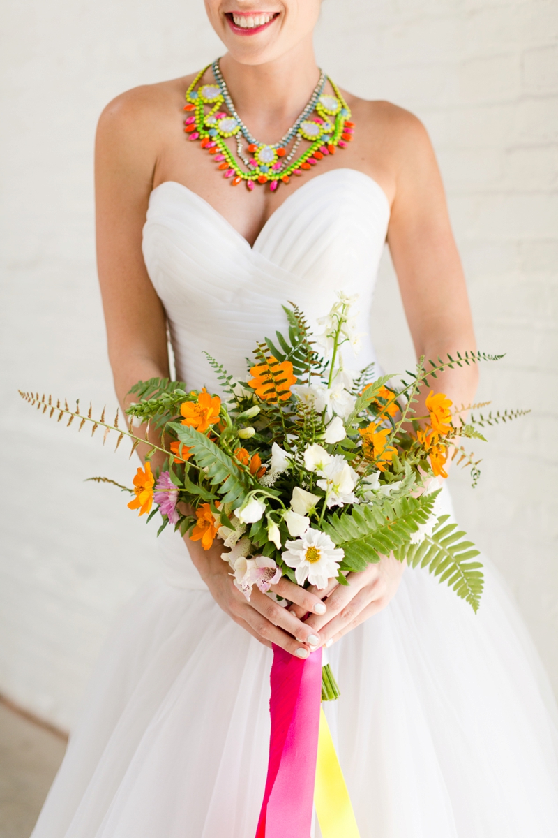 Chic Modern Neon Wedding Ideas Every Last Detail