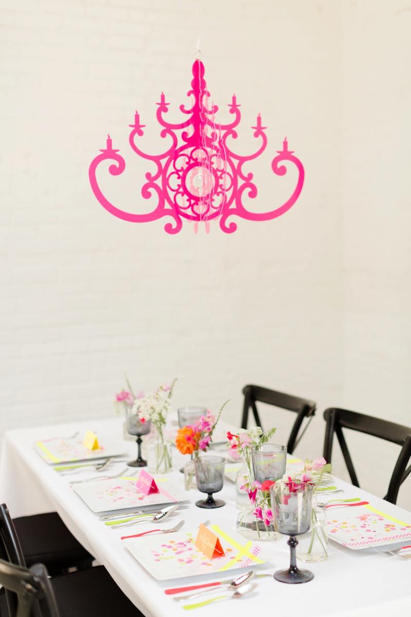 Chic Modern Neon Wedding Ideas Every Last Detail