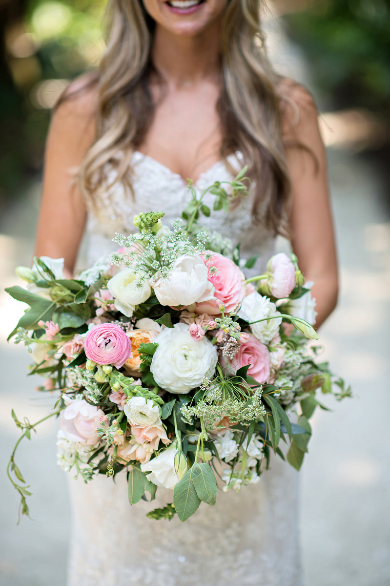 Pink & Gold Rustic Garden Wedding | Every Last Detail