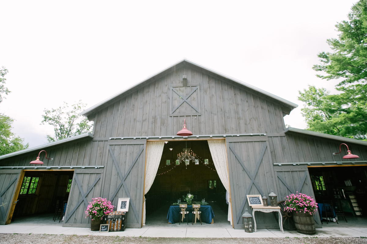 Navy Green Rustic Minnesota Wedding Every Last Detail