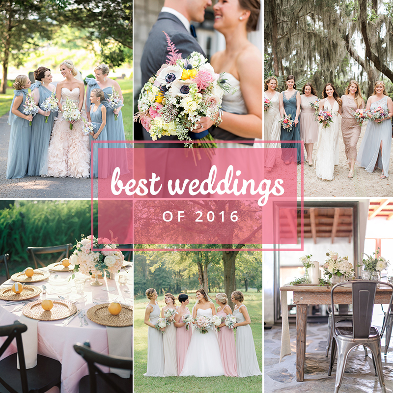 The Best Weddings of 2016 Every Last Detail