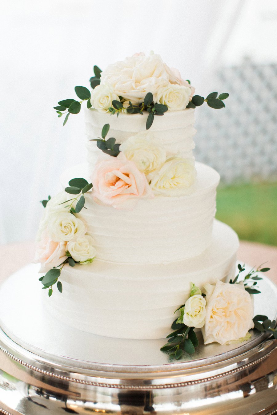 Elegant Blush White Beach Wedding Via TheELD Elegant Blush White Beach Wedding Via TheELD
