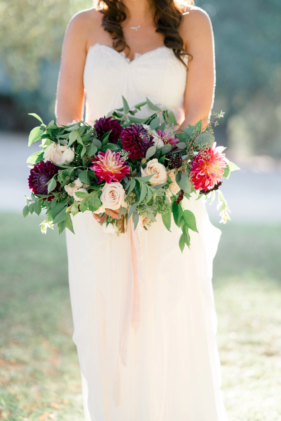 A Burgundy, Blush, &amp; Navy California Vineyard Wedding