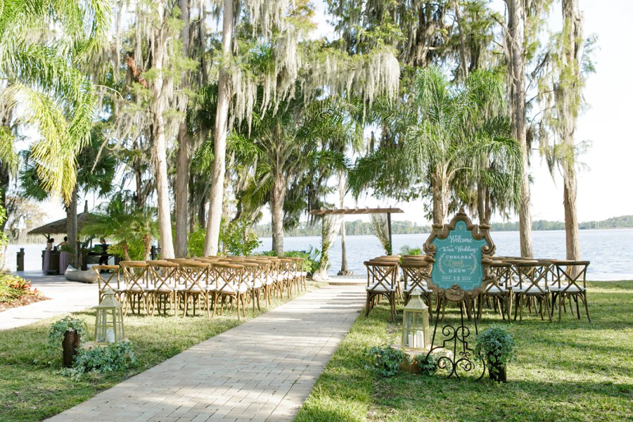 Lavender Green Lakefront  Central Florida  Wedding  Every 